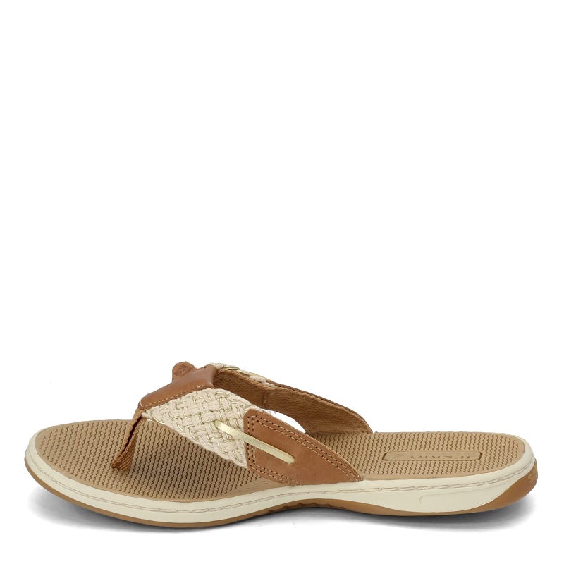 Sperry Women's Parrotfish Flip-Flop, Sahara/Gold, 10 - Image 4